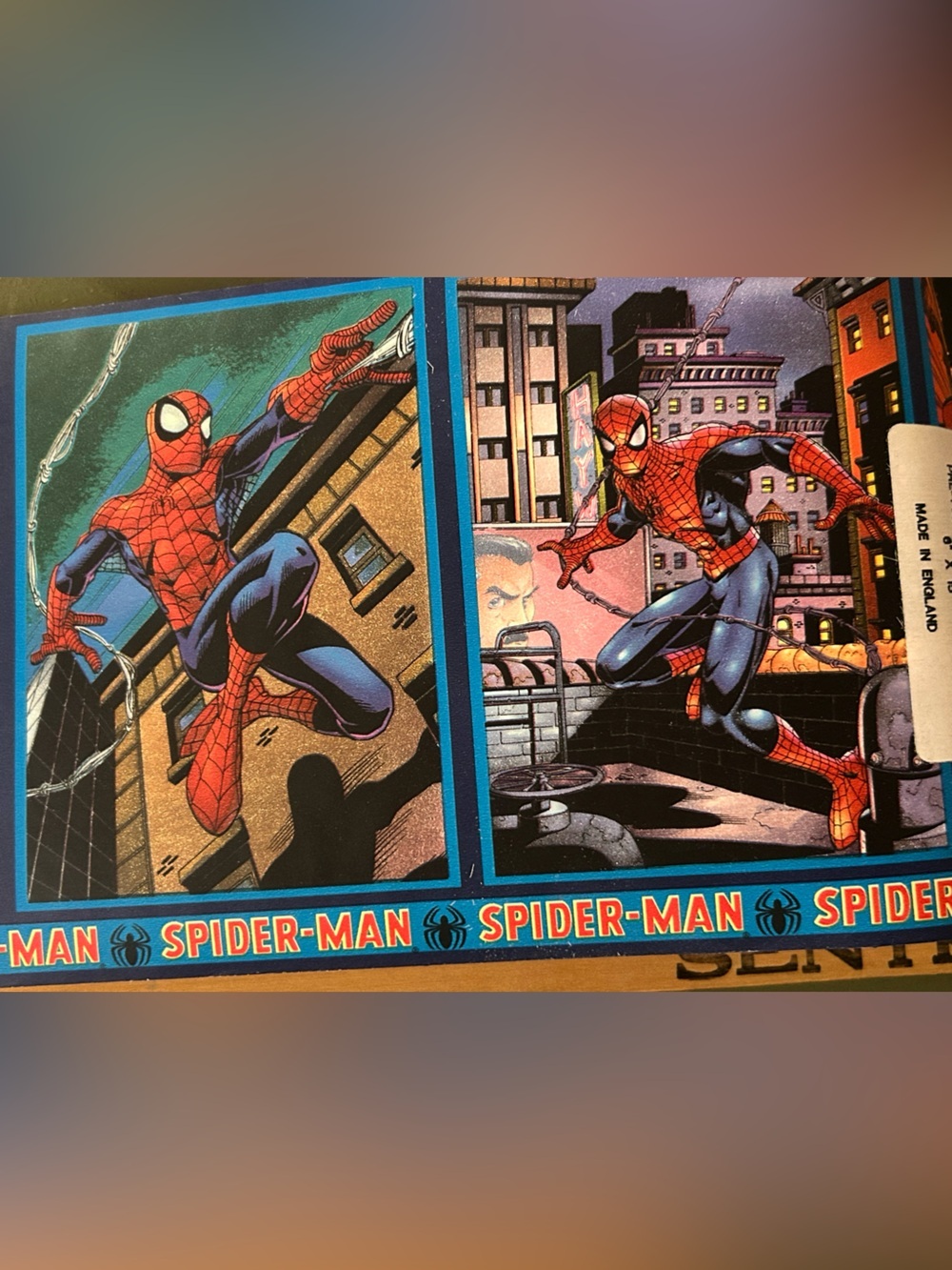 Spiderman Wallpaper Border 6”x15’ 3 Rolls Superhero Kids Room Decor Craft ideas